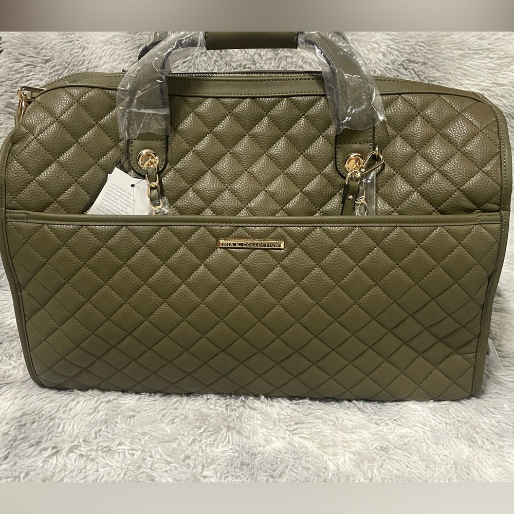 Lexie Vegan Leather Duffle Bag By Mia K